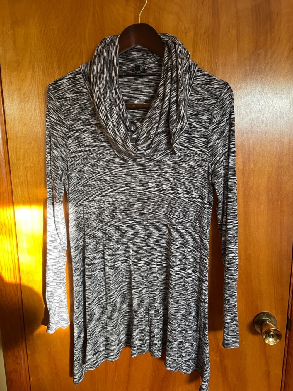 Cowl neck sweater